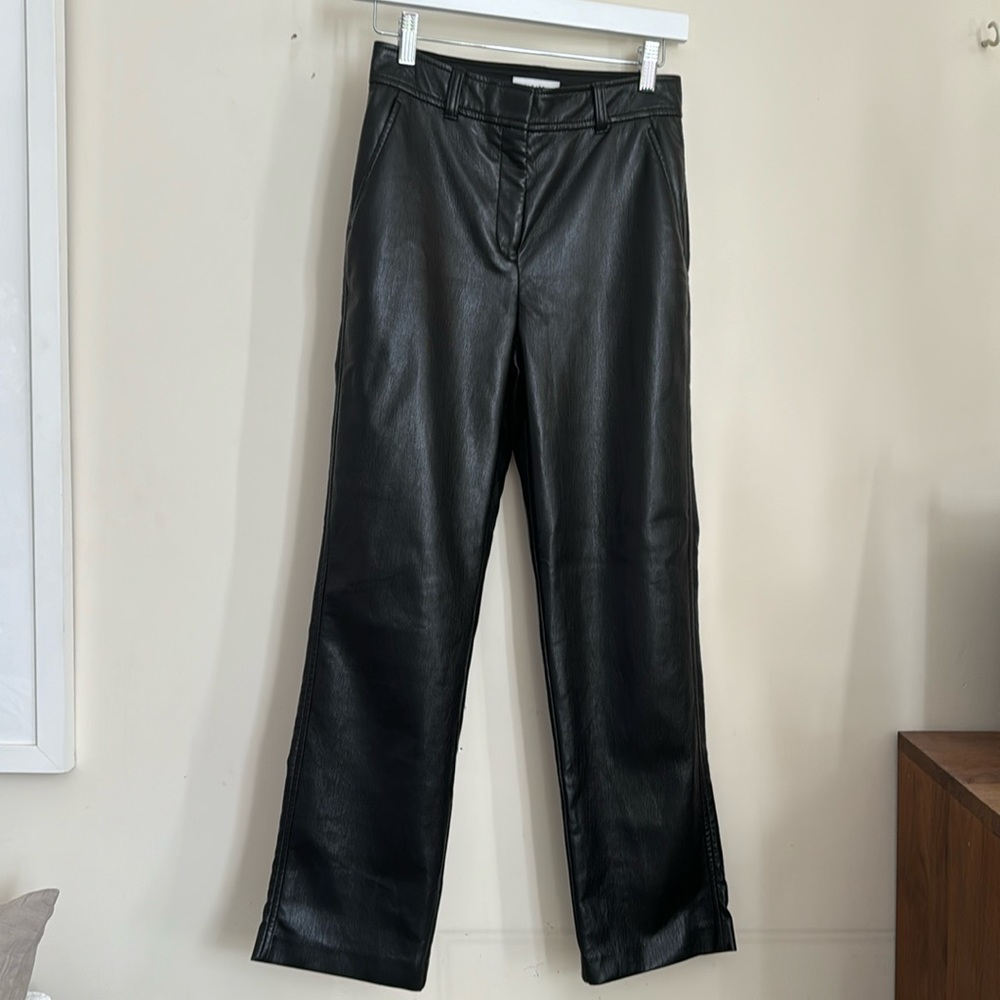 Babaton Faux Leather Pants